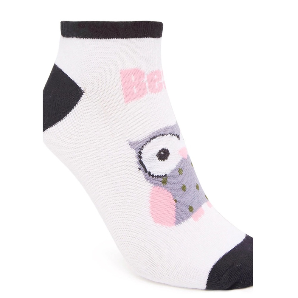 ❣️3/$15❣️ "OWL BEST FRIENDS" Ankle Socks - Picture 3 of 4